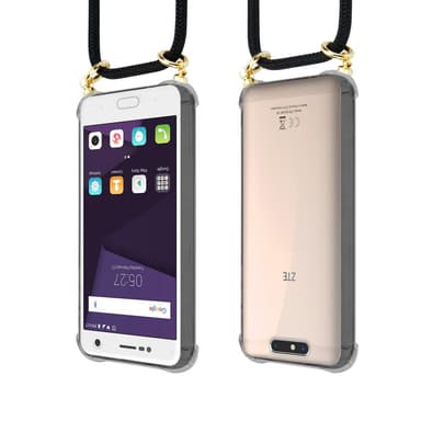 ZTE Blade V8 Deksel med Halskjede (svart)