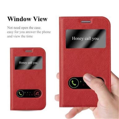 Samsung Galaxy XCover 3 lommebokdeksel cover (rød)