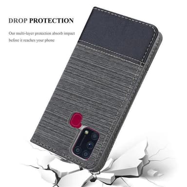 Samsung Galaxy M31 lommebokdeksel etui (grå)