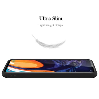 Deksel Samsung Galaxy A60 / M40 Silikon cover (svart)