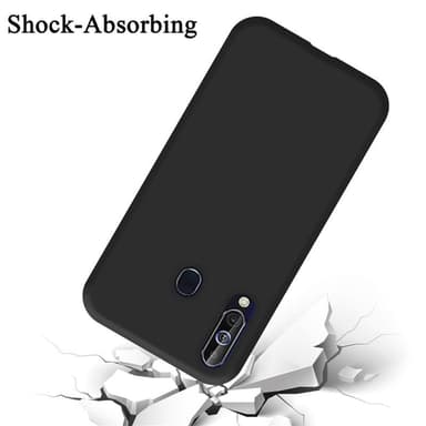 Samsung Galaxy A60 / M40 silikondeksel case (svart)
