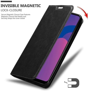 Honor PLAY 9A lommebokdeksel case (svart)