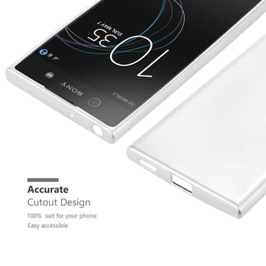 Deksel Sony Xperia XA1 Case Cover (sølv)