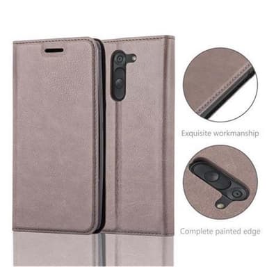 LG G3 STYLUS lommebokdeksel case (brun)
