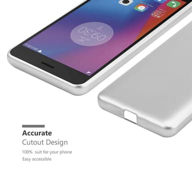 Deksel Lenovo K6 / K6 POWER Case Cover (sølv)