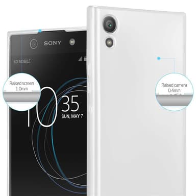 Deksel Sony Xperia XA1 Case Cover (sølv)