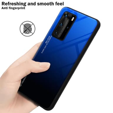 Deksel Huawei P40 PRO / P40 PRO+ Case Cover (svart)