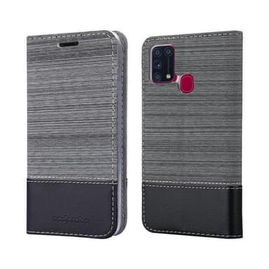 Samsung Galaxy M31 lommebokdeksel etui (grå)