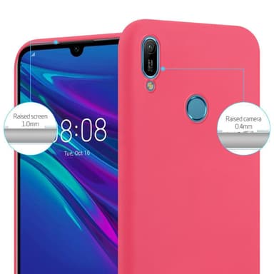 Deksel Huawei Y6 2019 Silikon cover (rød)