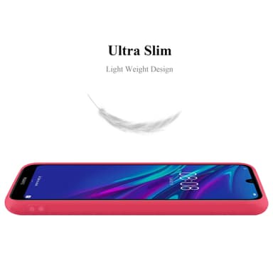 Deksel Huawei Y6 2019 Silikon cover (rød)