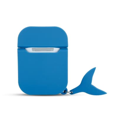 TPU AirPod etui Veske (blå)