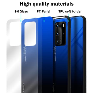 Deksel Huawei P40 PRO / P40 PRO+ Case Cover (svart)