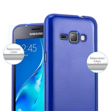 Samsung Galaxy J1 2016 silikondeksel cover (blå)