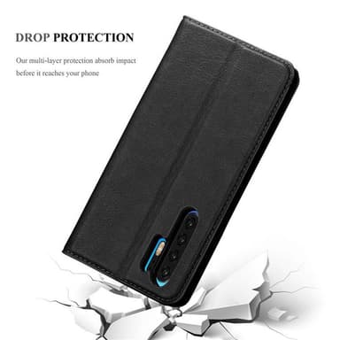 Huawei P30 PRO lommebokdeksel case (svart)