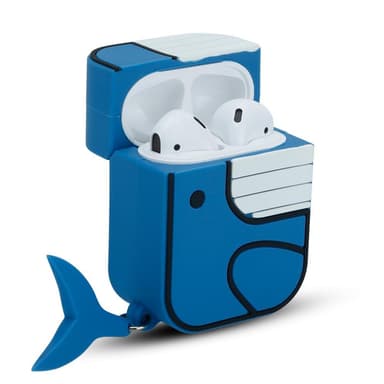 TPU AirPod etui Veske (blå)