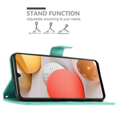 Samsung Galaxy A42 5G / M42 5G lommebokdeksel Blomster
