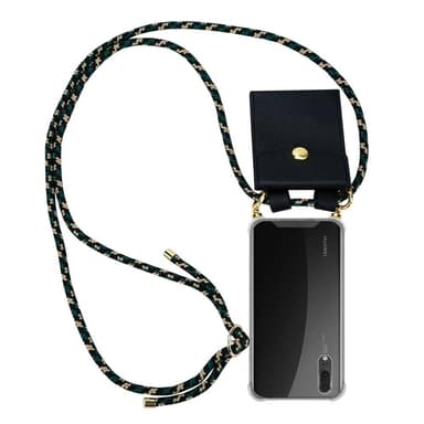 Huawei P20 Deksel med Halskjede (brun)