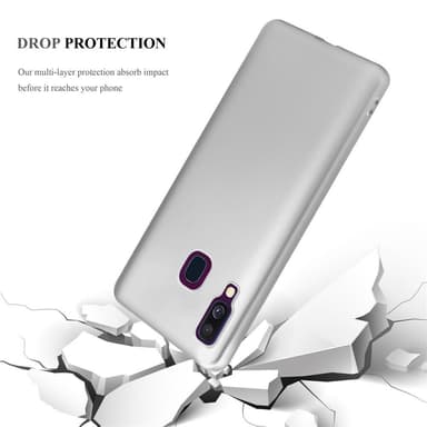 Deksel Samsung Galaxy A40 Case Cover (sølv)