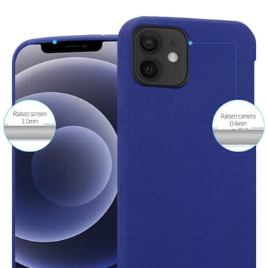 Deksel iPhone 12 MINI case (blå)