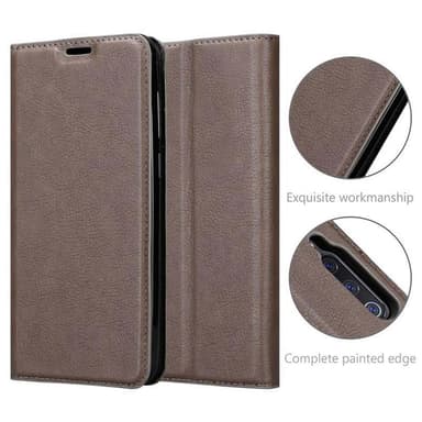 Xiaomi Mi 9 lommebokdeksel case (brun)