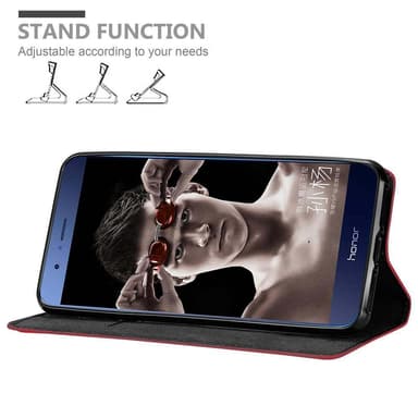 Honor V9 lommebokdeksel case (rød)