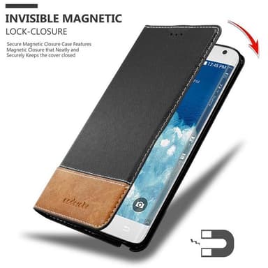 Samsung Galaxy NOTE EDGE Deksel Case Cover (svart)