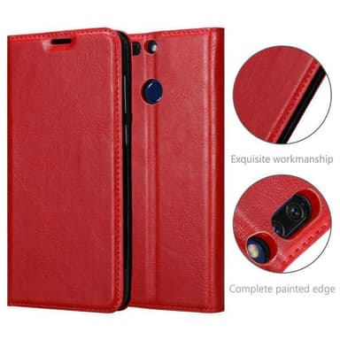 Honor V9 lommebokdeksel case (rød)