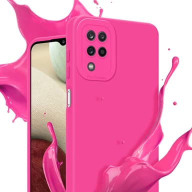Samsung Galaxy A12 / M12 Deksel case (rosa)