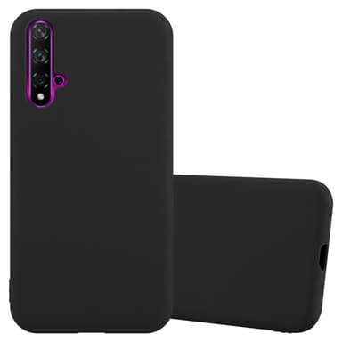 Deksel Huawei NOVA 5 / 5 PRO Silikon cover (svart)