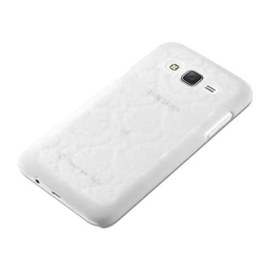 Samsung Galaxy J7 2015 Hardt Deksel Cover (hvit)