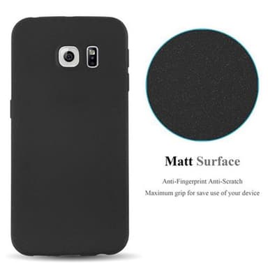 Deksel Samsung Galaxy S6 EDGE case (svart)