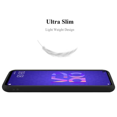 Deksel Huawei NOVA 5 / 5 PRO Silikon cover (svart)