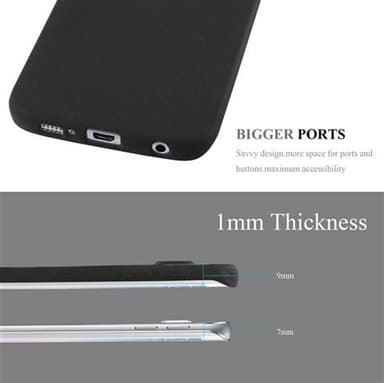 Deksel Samsung Galaxy S6 EDGE case (svart)