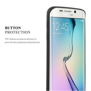 Deksel Samsung Galaxy S6 EDGE case (svart)