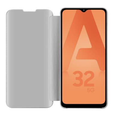 Samsung Galaxy A32 5G lommebokdeksel etui (sølv)