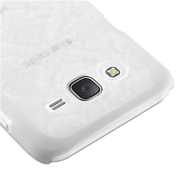 Samsung Galaxy J7 2015 Hardt Deksel Cover (hvit)