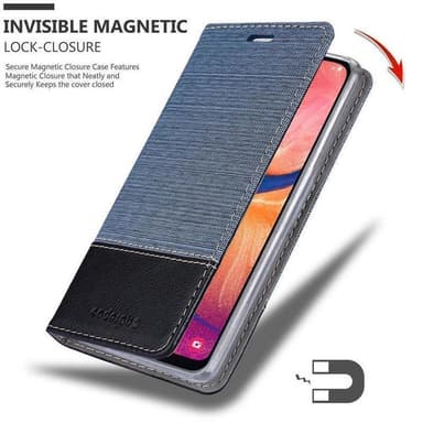 Samsung Galaxy A10e / A20e lommebokdeksel etui (blå)