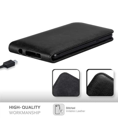Samsung Galaxy A5 2016 Deksel Flip Case (svart)