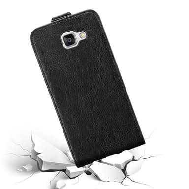 Samsung Galaxy A5 2016 Deksel Flip Case (svart)