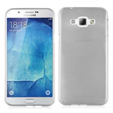 Samsung Galaxy A8 2015 silikondeksel cover (sølv)