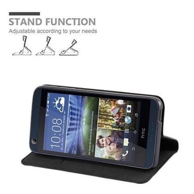 HTC Desire 626G lommebokdeksel case (svart)