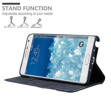 Samsung Galaxy NOTE EDGE Deksel Case Cover (svart)