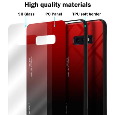 Deksel Samsung Galaxy S10e Case Cover (svart)
