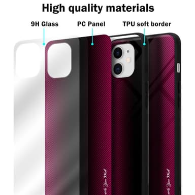 iPhone 11 Deksel Case Cover (rosa)