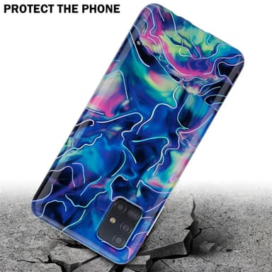 Samsung Galaxy A51 4G / M40s lommebokdeksel etui (blå)