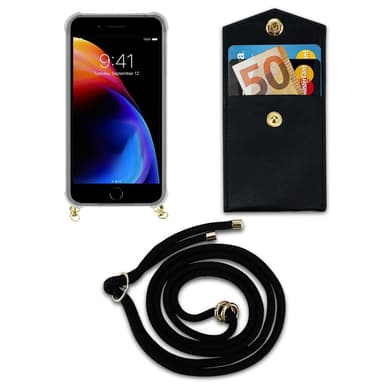 iPhone 7 / 7S / 8 / SE 2020 Deksel med Halskjede