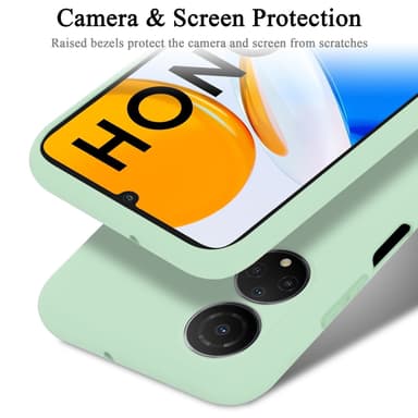 Honor X7 silikondeksel case (grønn)