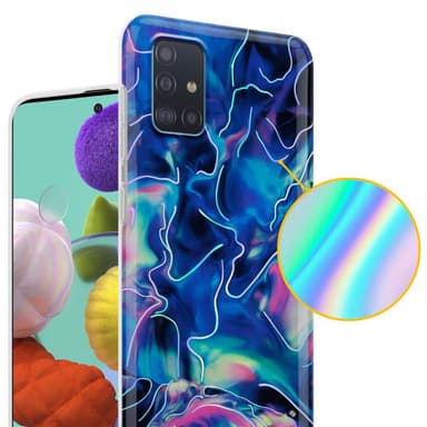 Samsung Galaxy A51 4G / M40s lommebokdeksel etui (blå)
