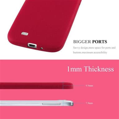 Deksel Samsung Galaxy S4 case (rød)