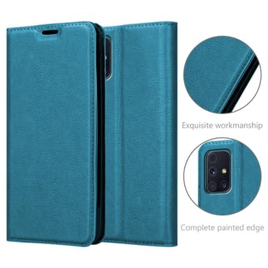 Samsung Galaxy M31s lommebokdeksel case (turkis)